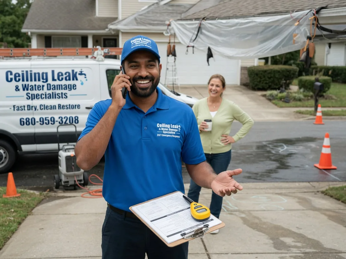 Ceiling Leak Cleanup Jackson, TN FAQs